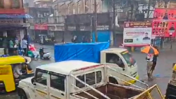 Heavy rain in many parts of Hubballi