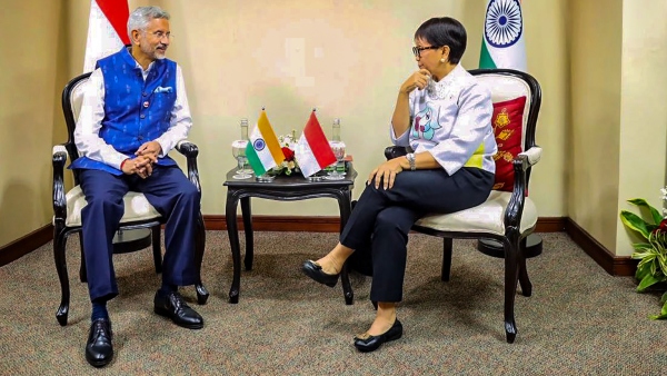 Foreign minister S.Jaishankar spoke with Russia and Indonesia
