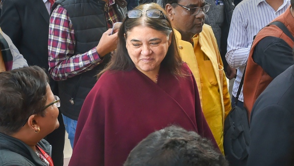 ISKCON sends rs 100 crore defamation notice to BJP MP Maneka Gandhi over cow slaughter remark