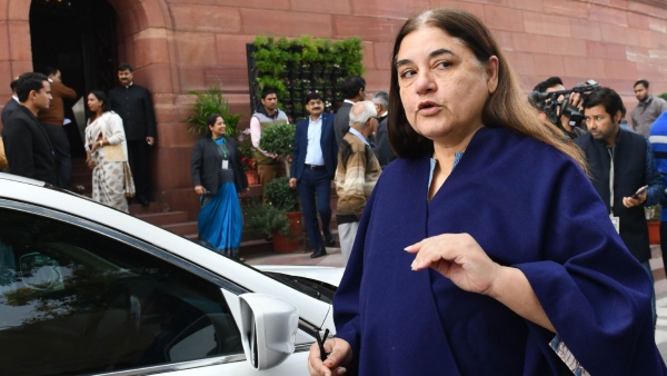 ISKCON sends rs 100 crore defamation notice to BJP MP Maneka Gandhi over cow slaughter remark