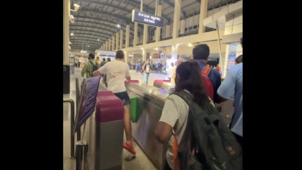 Youtuber Fidias Panayiotou Jump Namma Metro Gate After Without Ticket, BMRCL Criminal Case filed