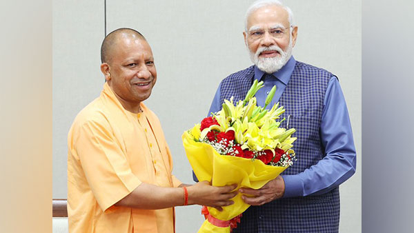 Yogi Adityanath met Prime Minister Narendra Modi 