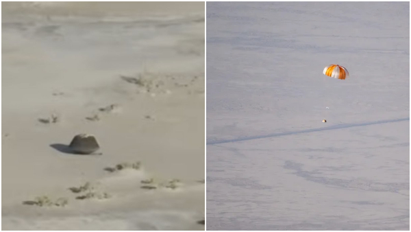 Osiris-Rex Touchdown: NASA Control Room Rejoices As First Asteroid Samples Land On Earth