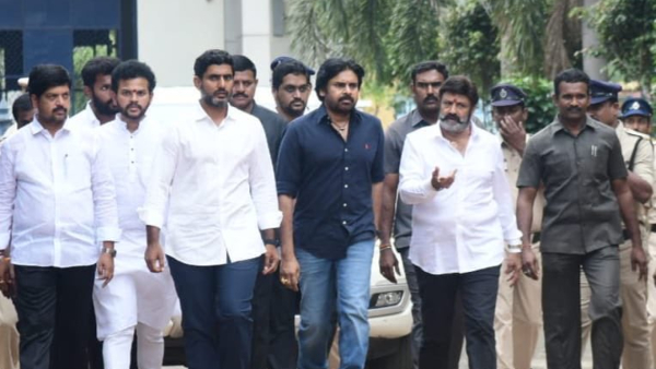 Pawan Kalyan visits Chandrababu Naidu in jail; says TDP, Jana Sena will fight election together