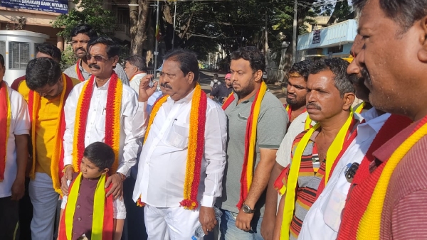 5-Year-Old Boy Join Cauvery Dispute Protest At Davanagere