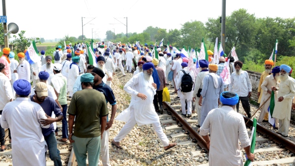 Three-day Rail Roko protest by farmers in Punjab
