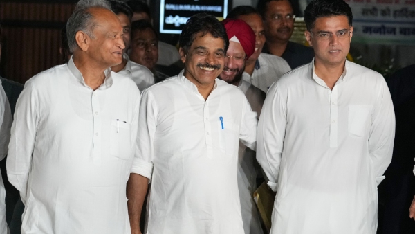 Opinion Poll Congress May Get 108 Seats Rajasthan Assembly Elections 2023