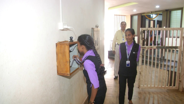 Recording Chip In Students ID Card