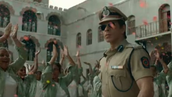 Shah Rukh Khans Jawan Trialler Screened At Dubais Burj Khalifa