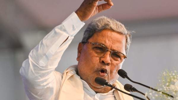 water and language should not be politicized for political gain Siddaramaiah Said