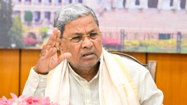 water and language should not be politicized for political gain Siddaramaiah Said