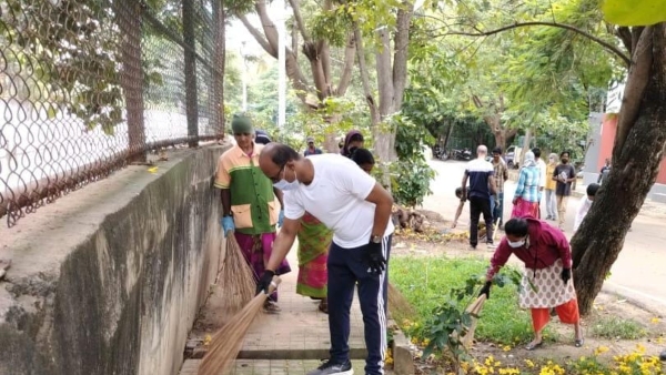 Gandhiji 154 Birth Anniversary: BBMP Held Swachhta Hi Seva Shramadana in Bengaluru