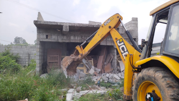 Bengaluru: 6.5 acres of encroachment cleared in Kottigenahalli Survey No.28