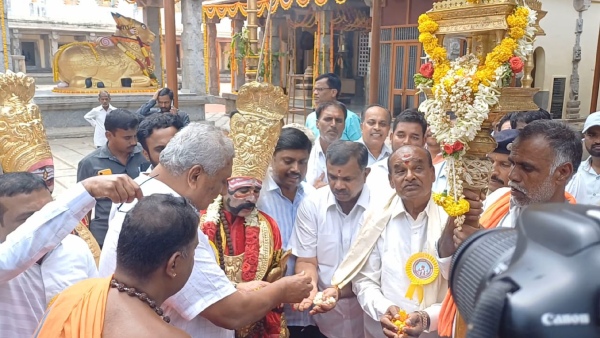 Minister K. Venkatesh Inaugurated Chamarajanagar Dasara 2023