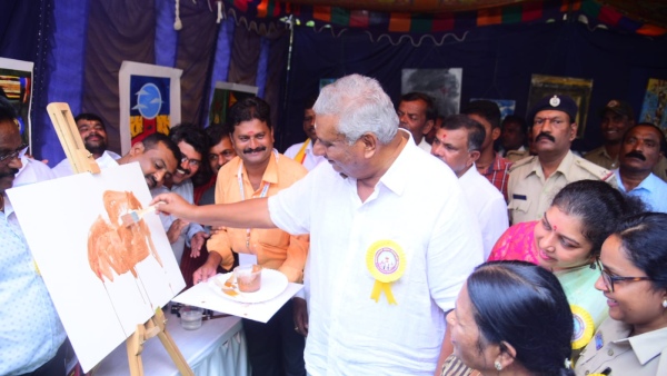 Minister K. Venkatesh Inaugurated Chamarajanagar Dasara 2023