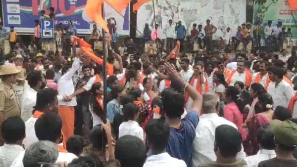 Chikkaballapur Bypass Ganesha Idol Procession