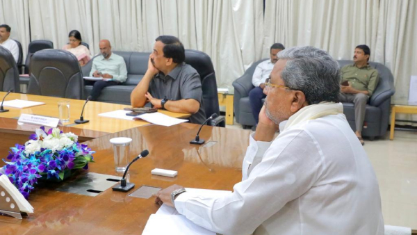 CM Siddaramaiah Held A Meeting With Ministers And Officials Of Minor Irrigation Department