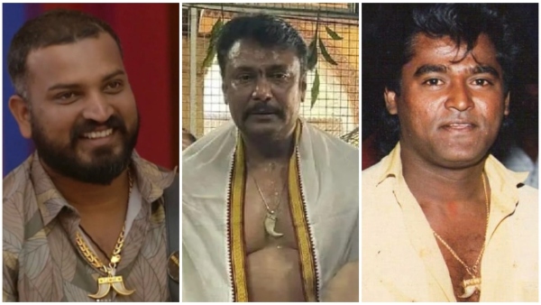  Forest Officers Search Actor Darshans Home Following Allegations of Wearing Tiger Claw Locket
