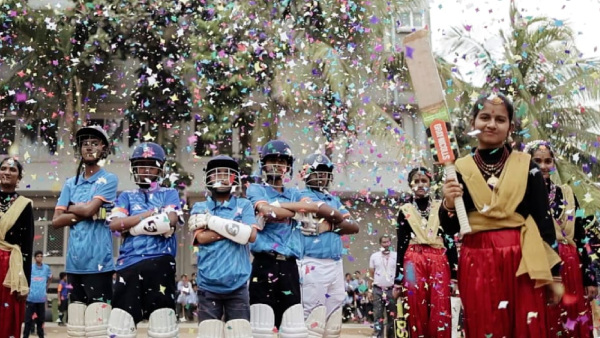 Davanageres Siddaganga School students Created video on World Cup 2023