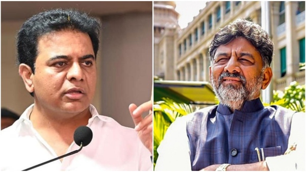 KTR Slams DK Shivakumars Come to Karnataka Remark