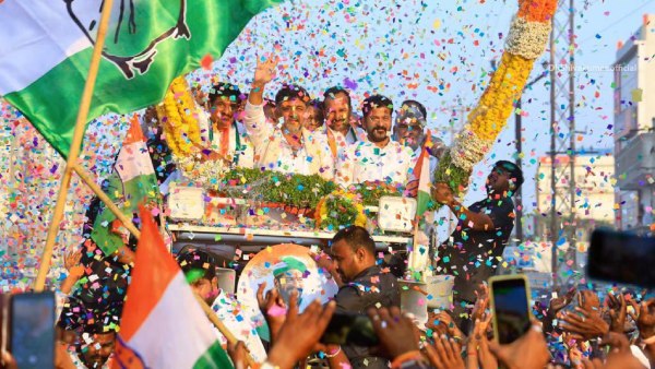 DK Shivakumar, who has landed in Telangana battleground, is now Bhimabala for Congress