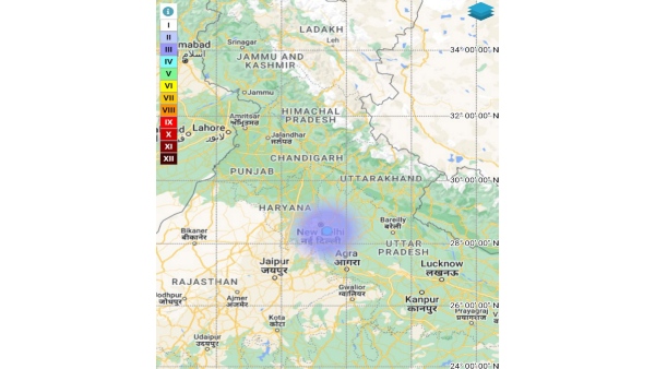 Indian capital city Delhi faced 2 Earthquake In Just 15 days of gap 