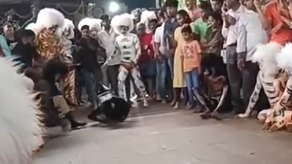 Young man collapsed during huli dance in mangaluru