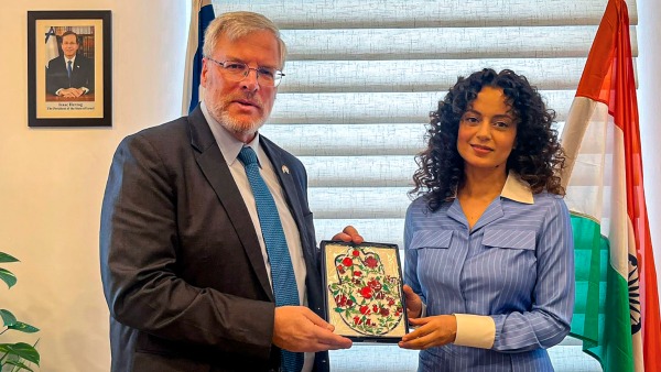 Discover Why Kangana Ranaut meets Israel ambassador to India 