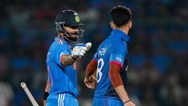 Discover what happened between Virat Kohli & Naveen Ul Haq in India vs Afghanistan world cup match Discover what happened between Virat Kohli & Naveen Ul Haq in India vs Afghanistan world cup match