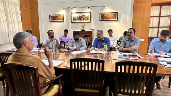Minister Krishna Byre Gowda warned officers over pending cases in Revenue department