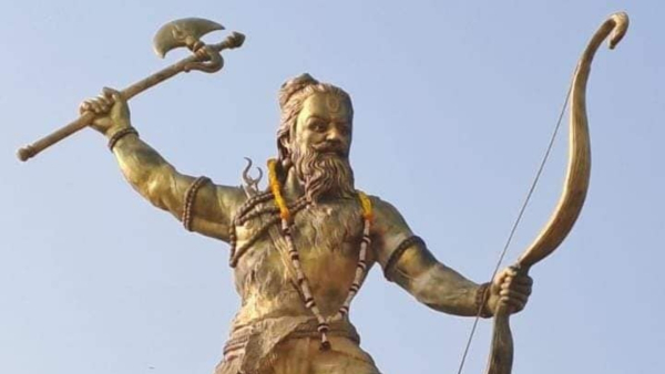 Discover how 33 feet height statue disappeared in Parashurama theme park