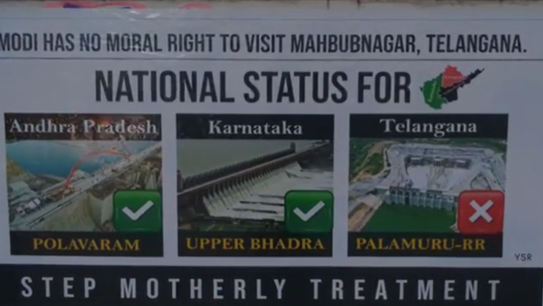 Discover why poster war started in Telangana against PM Modi 