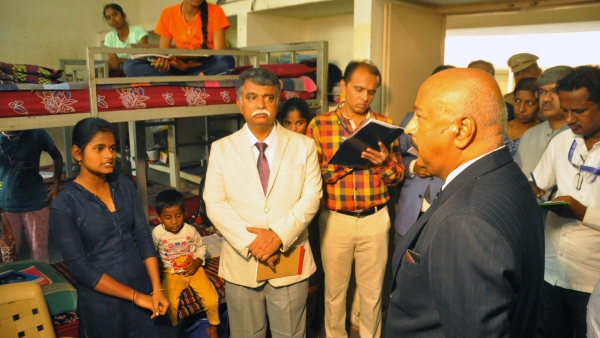 Upa Lokayukta Surprise Visit For Hostel At Koppal