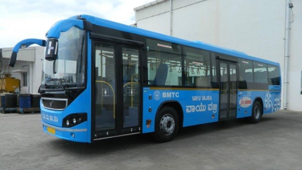 Passenger Number Increased For BMTC Vayu Vajra Buses OF KIA 