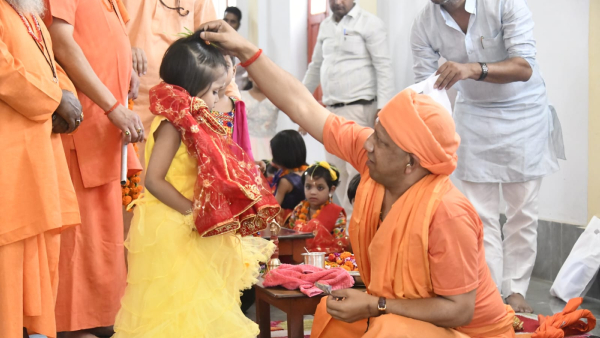 Sanatan Dharma worked for the welfare of people: CM yogi adityanath Sanatan Dharma worked for the welfare of people: CM yogi adityanath