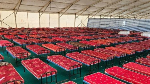 Belagavi Winter Session 2023: German style luxury tent for stay of police Staff Belagavi Winter Session 2023: German style luxury tent for stay of police Staff