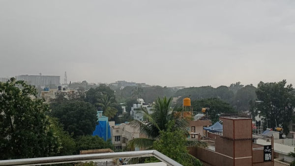 Bengaluru Today Has Witnessed To Thunderstorm Rain in Several Places,Rain Continue Till Nov 24th