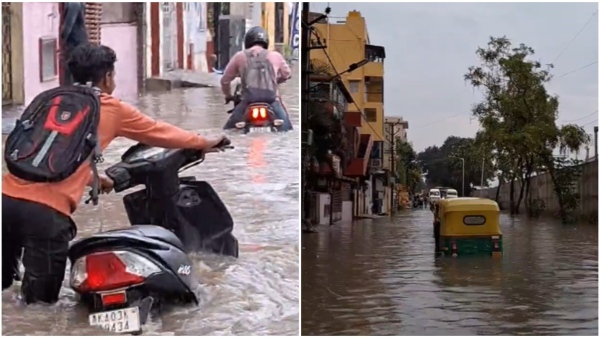  Heavy Rain In Bengaluru: DyCM DK Shivakumar Visits BBMPs War Room At Midnight 