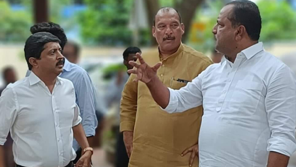 Minister Byrathi Suresh expelled The Engineer From The Meeting In Mangaluru Minister Byrathi Suresh expelled The Engineer From The Meeting In Mangaluru