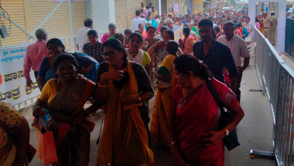 Hasanamba darshan: Devotees flocked to Hasanamba temple