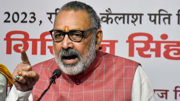 Union Minister Giriraj Singh demanded to ban Halal products in Bihar as well