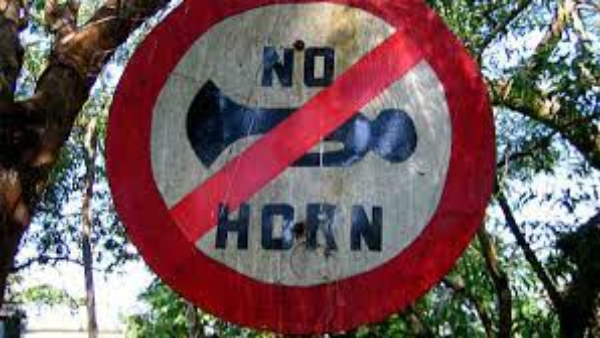 Fine up to 2000 rupees is imposed on motorists for horning in these areas at mangaluru 