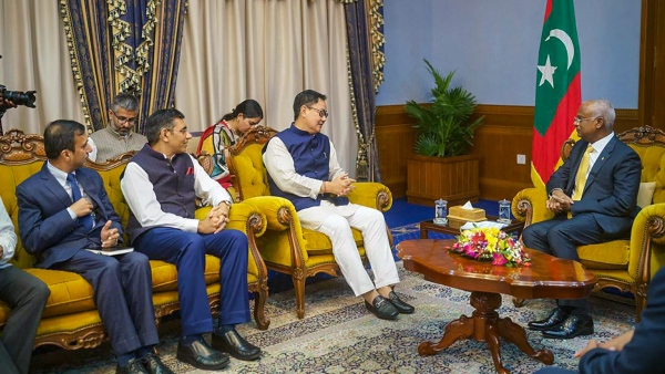 India and Maldives Begins High Level Talks In Maldives Capital 