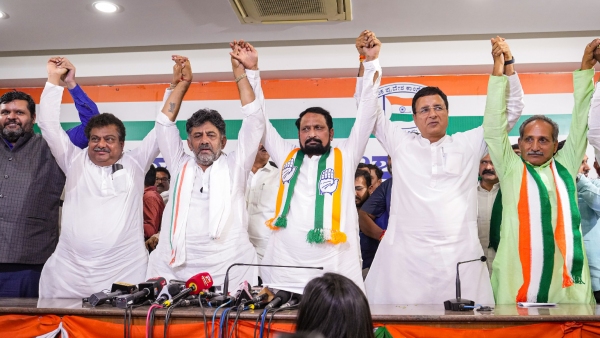 BJP VS Congress Corruption Allegations War Continues In Karnataka