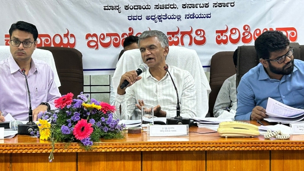 Ballari: Farmers should not be neglected - Minister Krishna Byre Gowda told the officials
