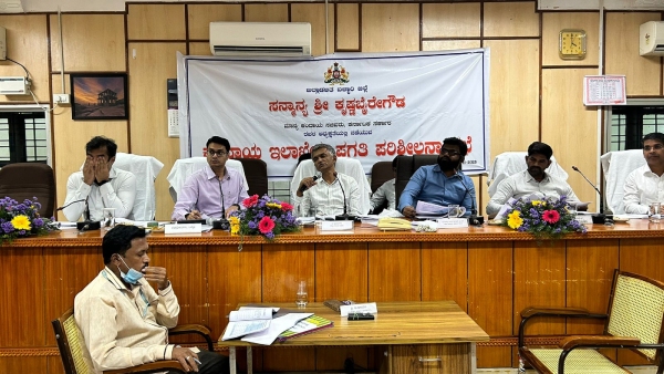 Ballari: Farmers should not be neglected - Minister Krishna Byre Gowda told the officials