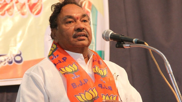 BJP High Command Call To KS Eshwarappa 