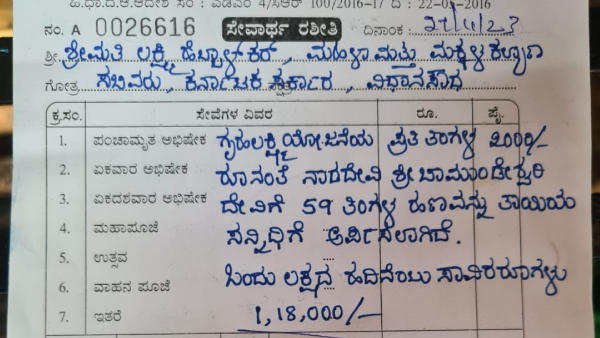 5 Years Gruhalakshmi Yojana Money Deposit For Chamundeshwari Says Lakshmi Hebbalkar