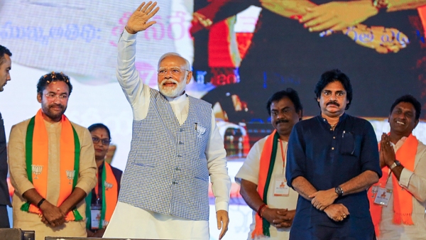  PM Modi and Pawan Kalyan Collaborate in Telangana Strategy