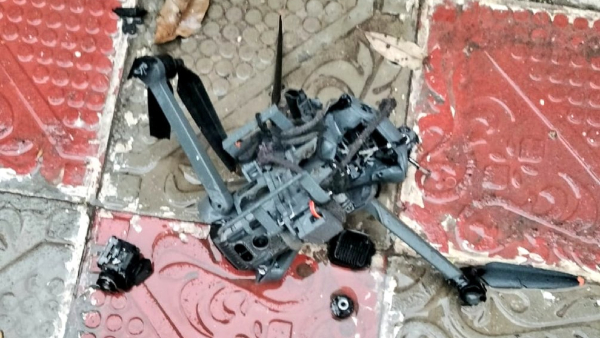 Border Row: China Made Drone Fly Punjab Border, BSF Recovered Drone in Neshta Village, Amritsar Border Row: China Made Drone Fly Punjab Border, BSF Recovered Drone in Neshta Village, Amritsar